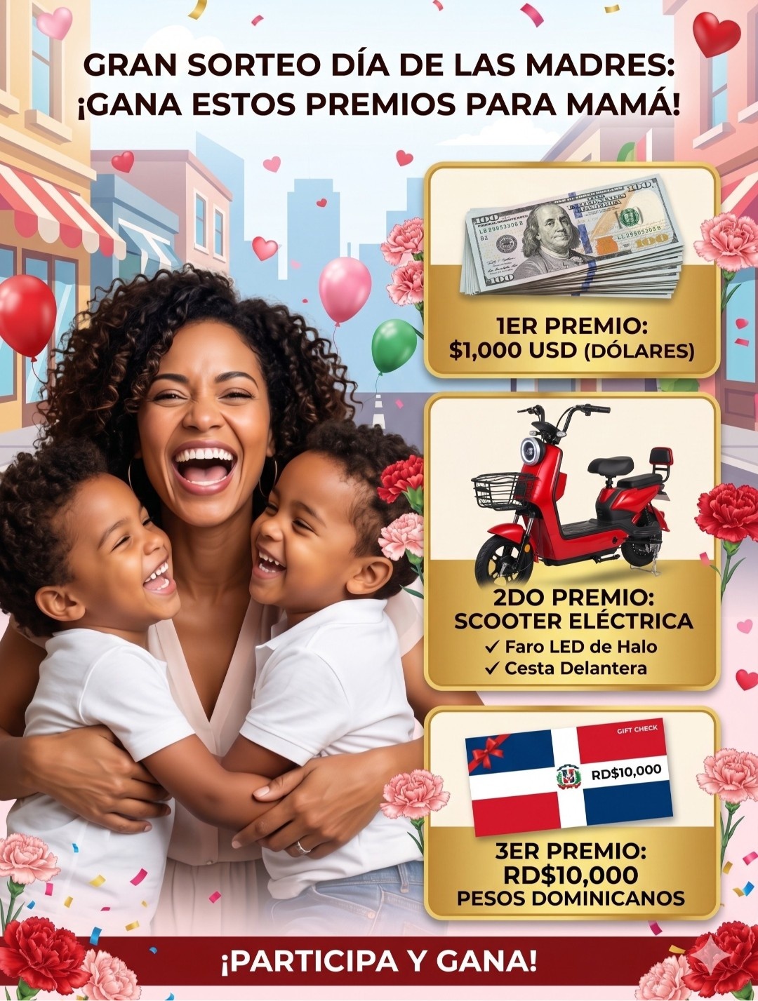 Sorteo Dia De Las Madres